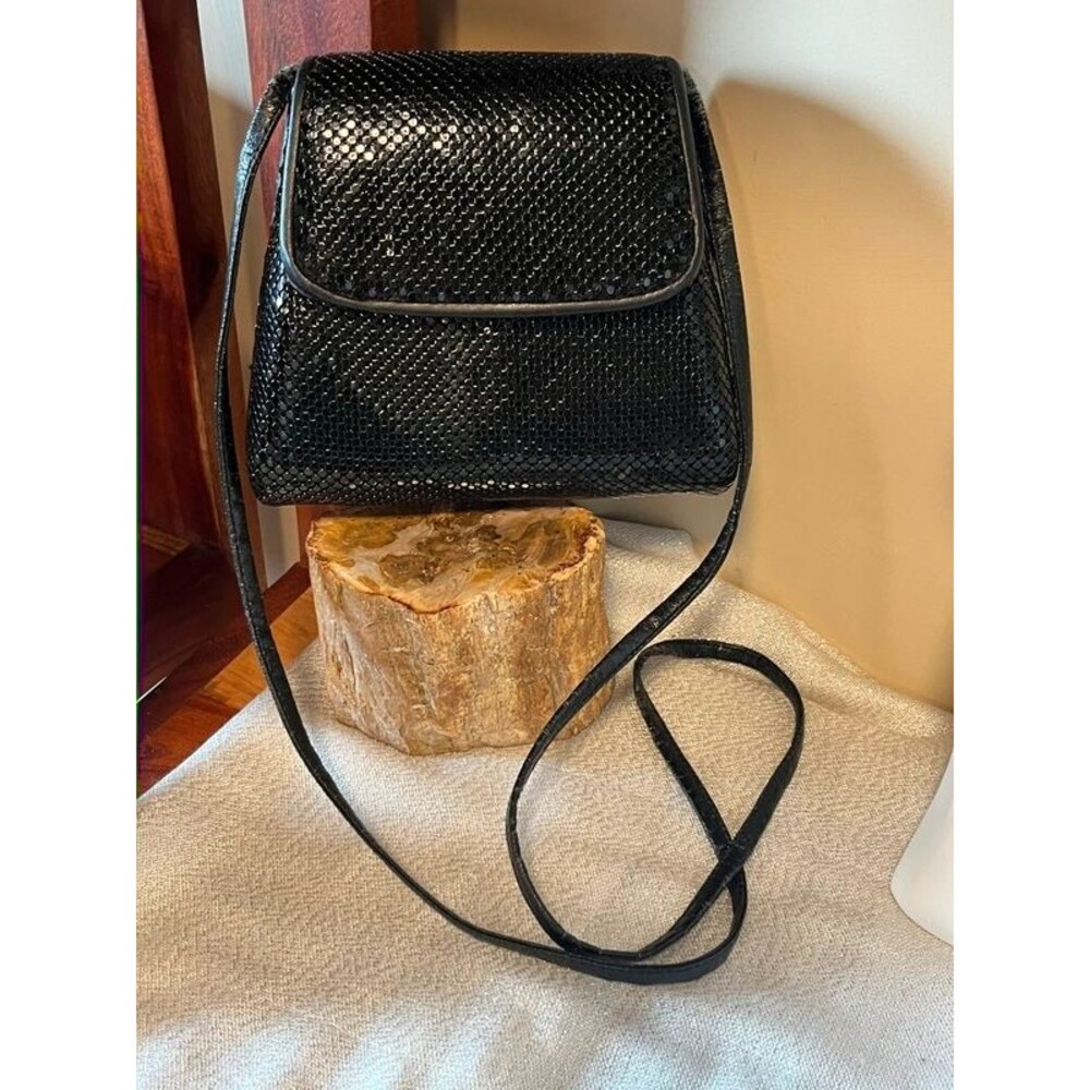 Vintage Black Mesh Evening Bag Witch Approved